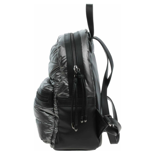 detail Marco Tozzi dámský batoh 2-61121-45 stříbrná