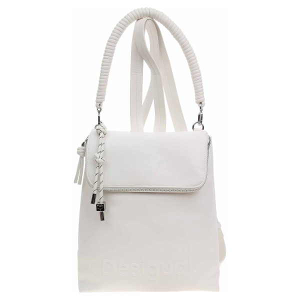 detail Desigual dámský batoh 25SAKP45 1000 white