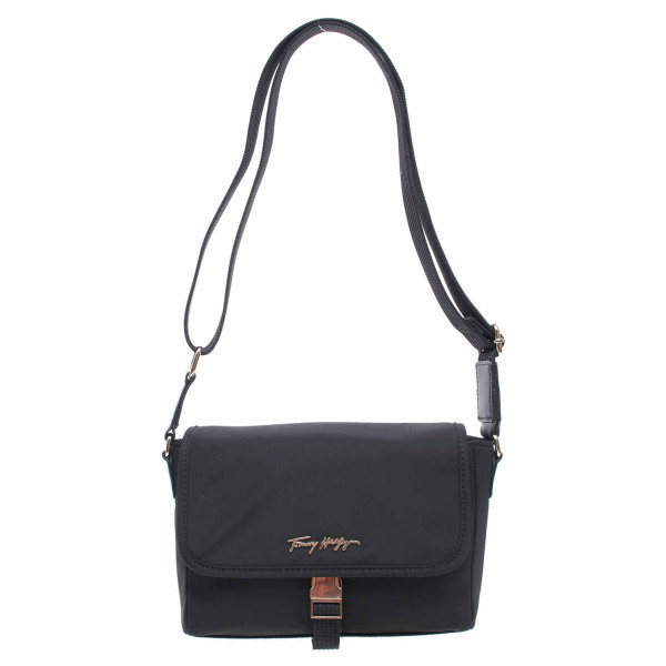 detail Tommy Hilfiger dámská kabelka AW0AW10479 BDS black