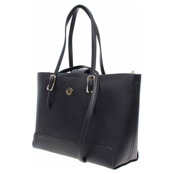 detail Tommy Hilfiger dámská kabelka AW0AW10492 BDS black