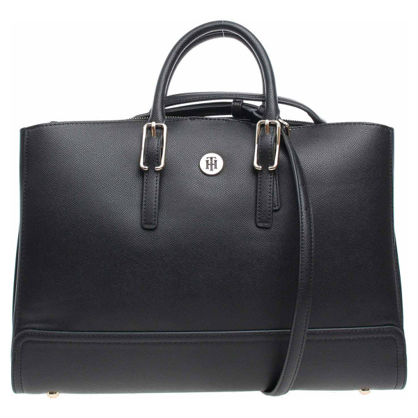 detail Tommy Hilfiger dámská kabelka AW0AW10494 BDS black