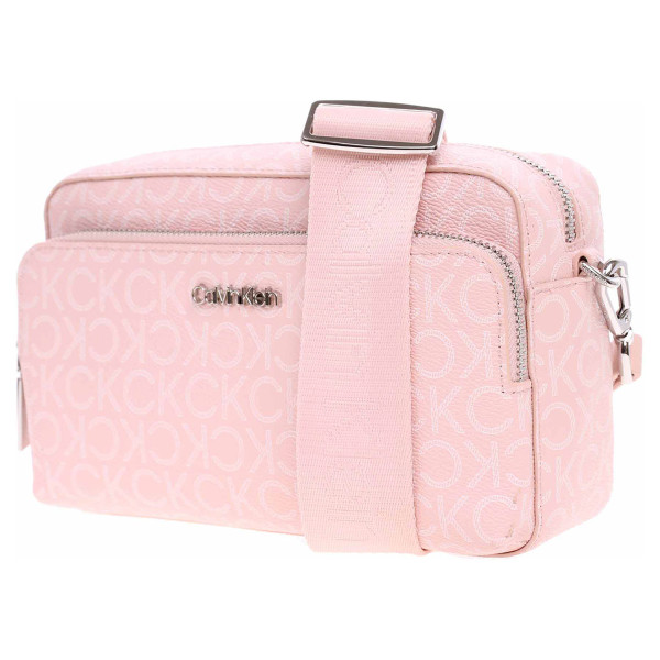 detail Calvin Klein dámská kabelka K60K608537 0JV spring rose mono