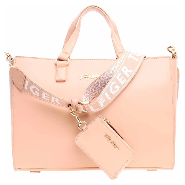 detail Tommy Hilfiger dámská kabelka AW0AW11181 ABR sandrift