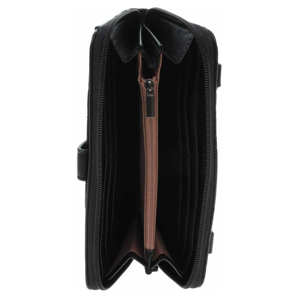 detail Gabor dámská 2v1 peněženka-kabelka 8971 60 Hella black