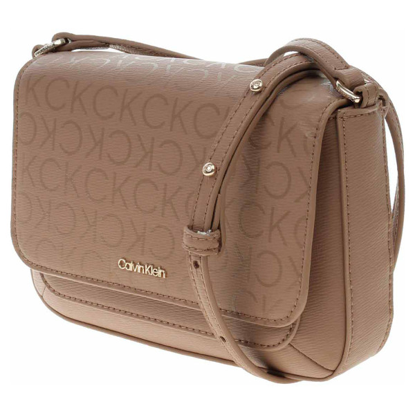detail Calvin Klein dámská kabelka K60K610633 0HE Safari Canvas Mono