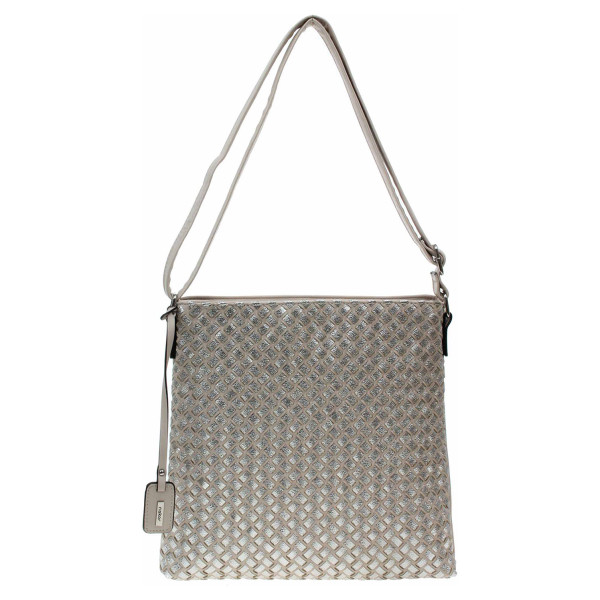 detail Rieker dámská kabelka H1033-61 beige-silver
