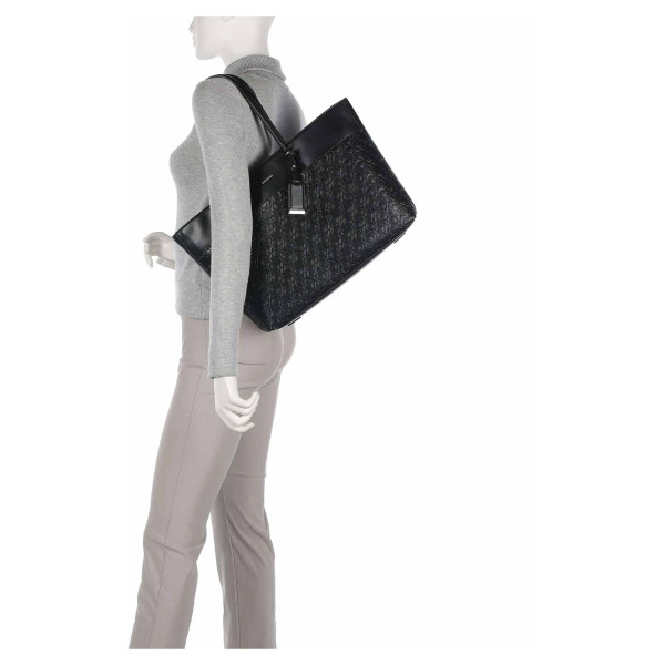 detail Calvin Klein dámská kabelka K60K610924 Ck Black