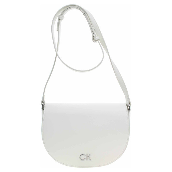 detail Calvin Klein dámská kabelka K60K611679 YAF Bright White