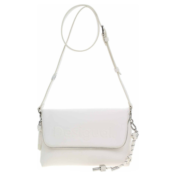 detail Desigual dámská kabelka 25SAXPBI 1000 white
