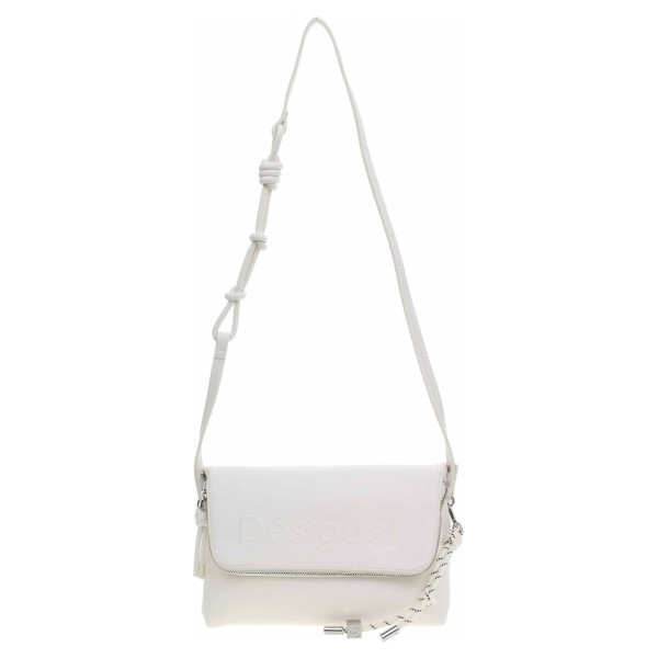 detail Desigual dámská kabelka 25SAXPBI 1000 white