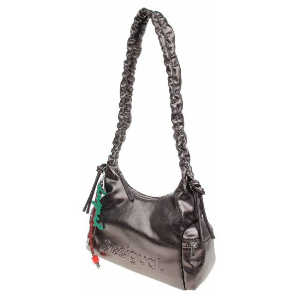 detail Desigual dámská kabelka 25WAXPAS 9225 dark silver