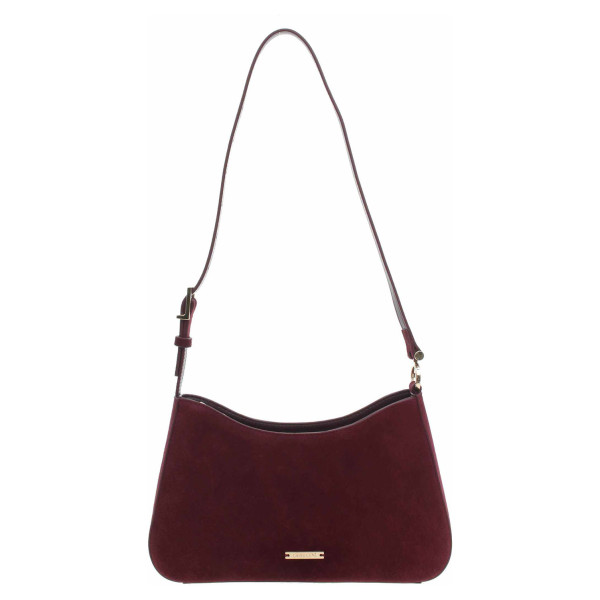 detail Caprice dámská kabelka 9-61021-45 bordeaux suede