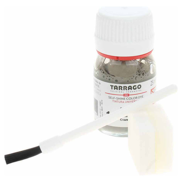 detail TARRAGO barva na kůži Color dye - světle šedá - 25 ml