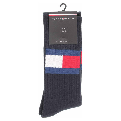 detail Tommy Hilfiger pánské ponožky 481985001 322 dark navy
