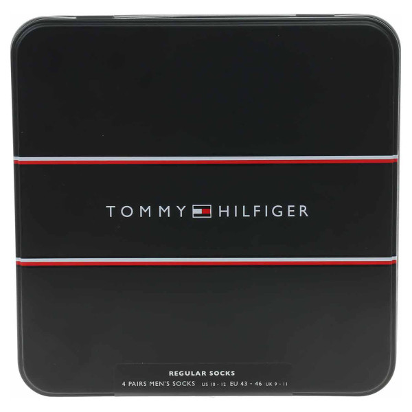 detail Tommy Hilfiger pánské ponožky 701220146002 black