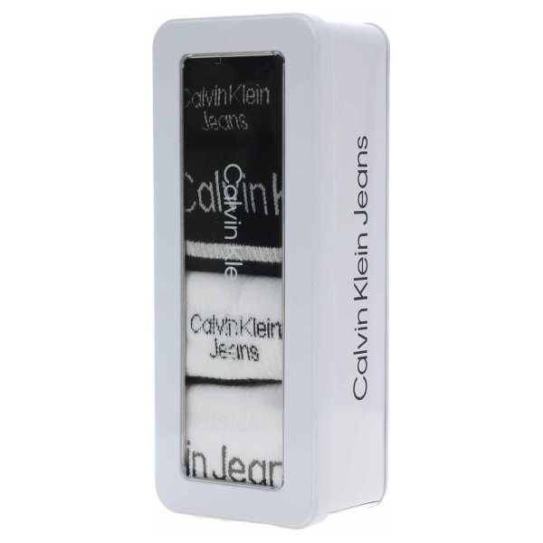 detail Calvin Klein pánské ponožky 701224126001999 black combo
