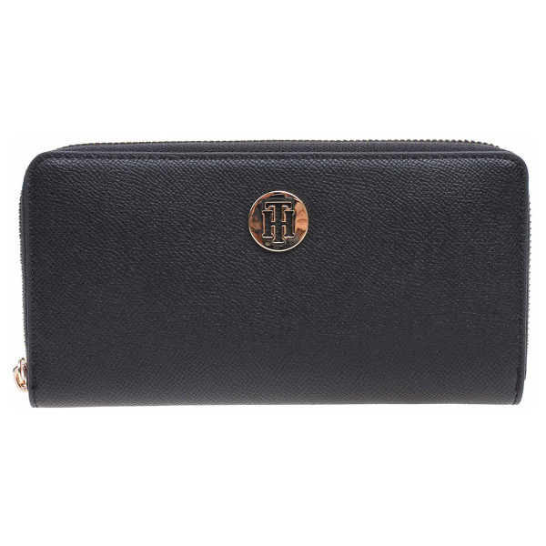 detail Tommy Hilfiger dámská peněženka AW0AW10539 BDS black