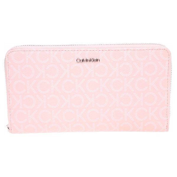 detail Calvin Klein dámská peněženka K60K609546 OJV spring rose mono