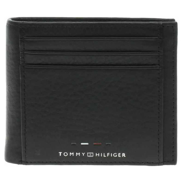detail Tommy Hilfiger pánská peněženka AM0AM13296 BDS Black