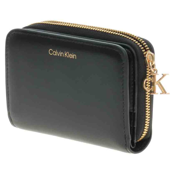 detail Calvin Klein dámská peněženka LV04F1075G UB1 black