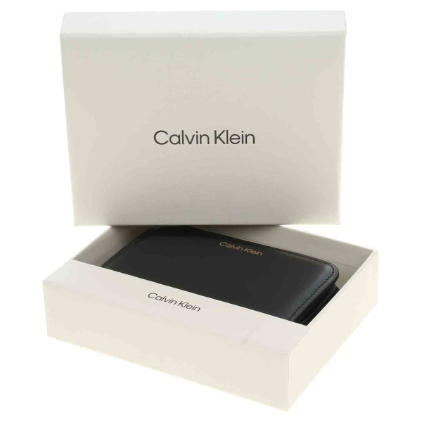 detail Calvin Klein dámská peněženka LV04F1075G UB1 black