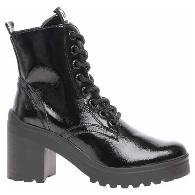 detail Dámska členkové topánky Tamaris 1-25282-23 black patent