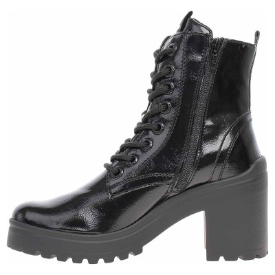 detail Dámska členkové topánky Tamaris 1-25282-23 black patent
