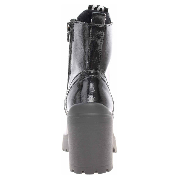 detail Dámska členkové topánky Tamaris 1-25282-23 black patent