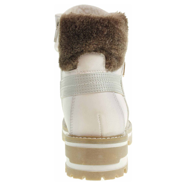 detail Dámska členkové topánky Jana 8-26219-23 offwhite
