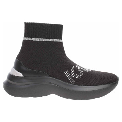 detail Dámska členkové topánky Karl Lagerfeld KL61855 K0S black knit