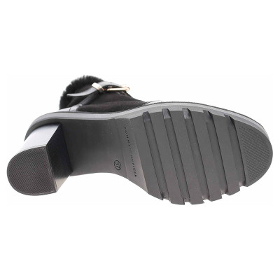 detail Dámska členkové topánky Tommy Hilfiger FW0FW05187 BDS black