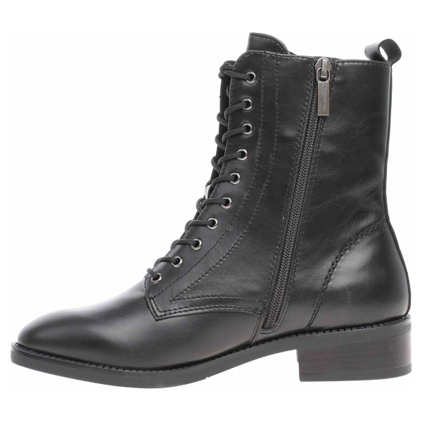 detail Dámska členkové topánky Tamaris 1-25139-37 black