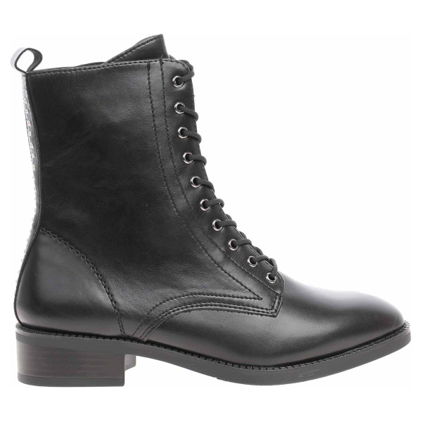 detail Dámska členkové topánky Tamaris 1-25139-37 black