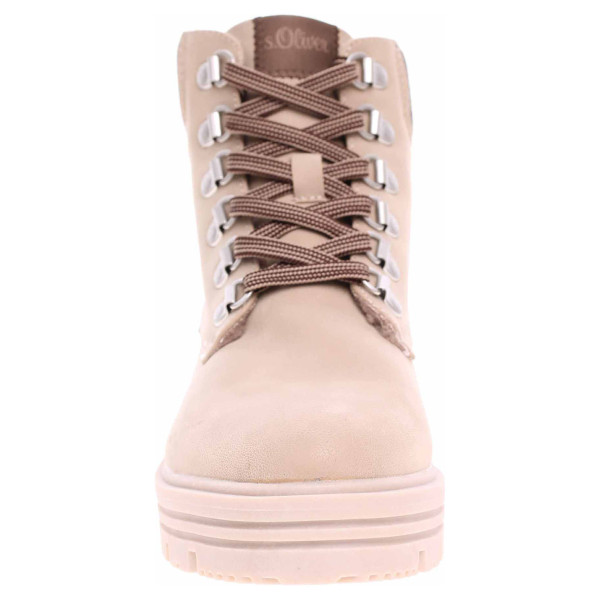 detail Dámska členkové topánky s.Oliver 5-26217-27 beige