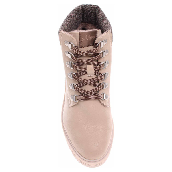 detail Dámska členkové topánky s.Oliver 5-26217-27 beige