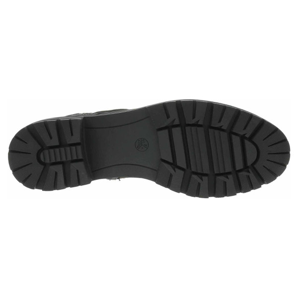 detail Dámska členkové topánky Jana 8-26268-29 black