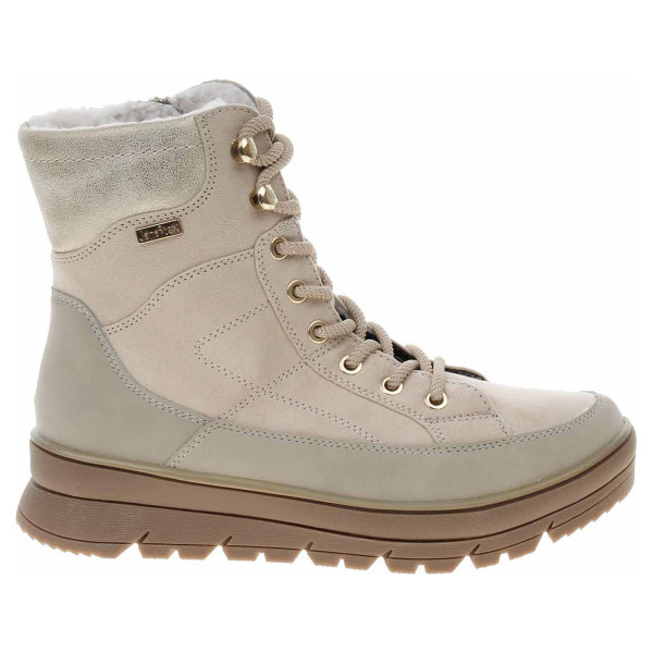 detail Dámska členkové topánky Jana 8-26270-29 beige