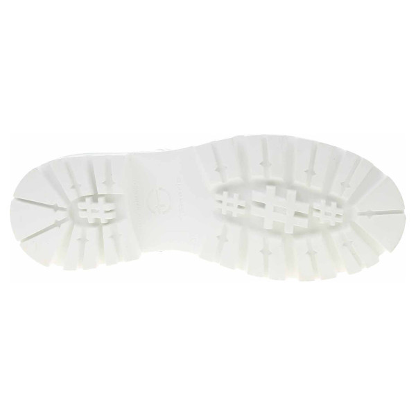 detail Dámska členkové topánky Tamaris 1-26839-29 white leather