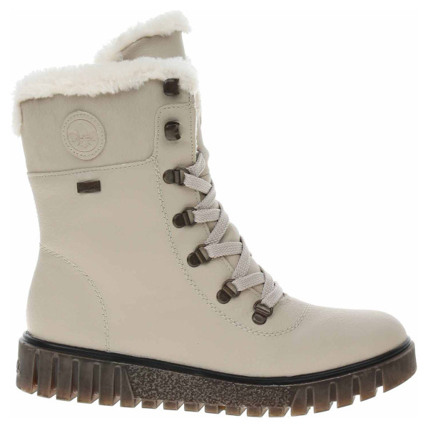 detail Dámska členkové topánky Rieker Y3424-60 beige