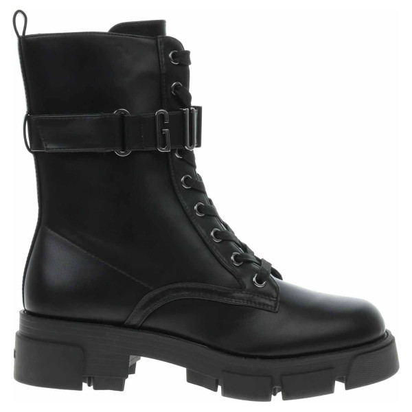 detail Dámska členkové topánky Guess FL8MDXELE10 BLKBL