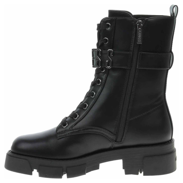 detail Dámska členkové topánky Guess FL8MDXELE10 BLKBL