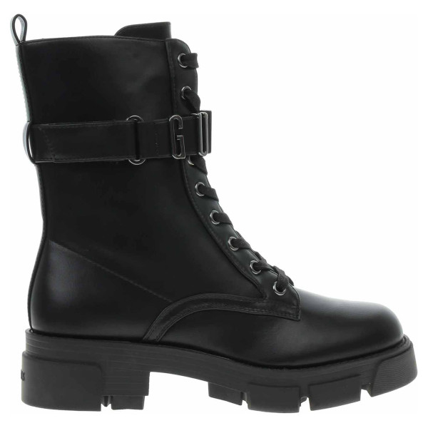 detail Dámska členkové topánky Guess FL8MDXELE10 BLKBL