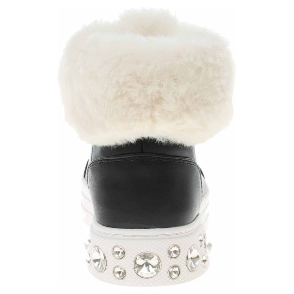 detail Dámska členkové topánky Guess FL8RKUELE12 BLACK