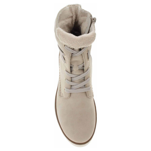 detail Dámska členkové topánky Rieker X5717-62 beige