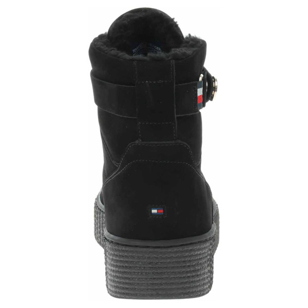 detail Dámska členkové topánky Tommy Hilfiger FW0FW06798 Black
