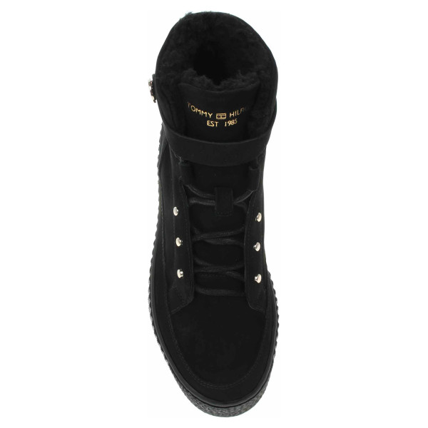 detail Dámska členkové topánky Tommy Hilfiger FW0FW06798 Black