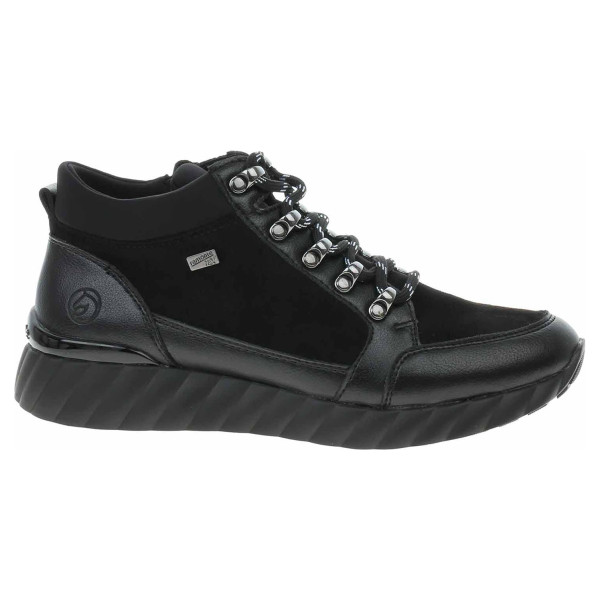 detail Dámska členkové topánky Remonte D5978-03 schwarz