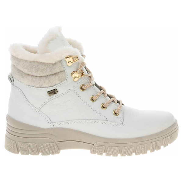 detail Dámska členkové topánky Remonte D0E71-80 weiss kombi