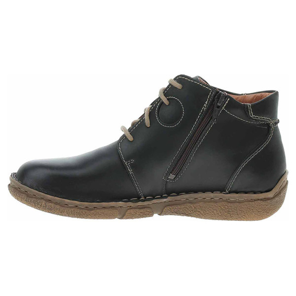 detail Dámska členkové topánky Josef Seibel 85146 950150 titan