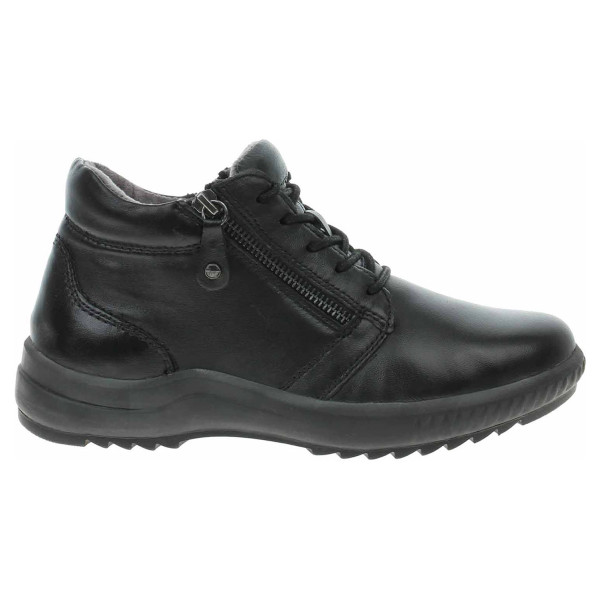 detail Dámska členkové topánky Tamaris 8-85205-29 black nappa